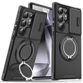 New Slide Camera Protection Magnetic Stand Phone Case for Samsung S25 Ultra