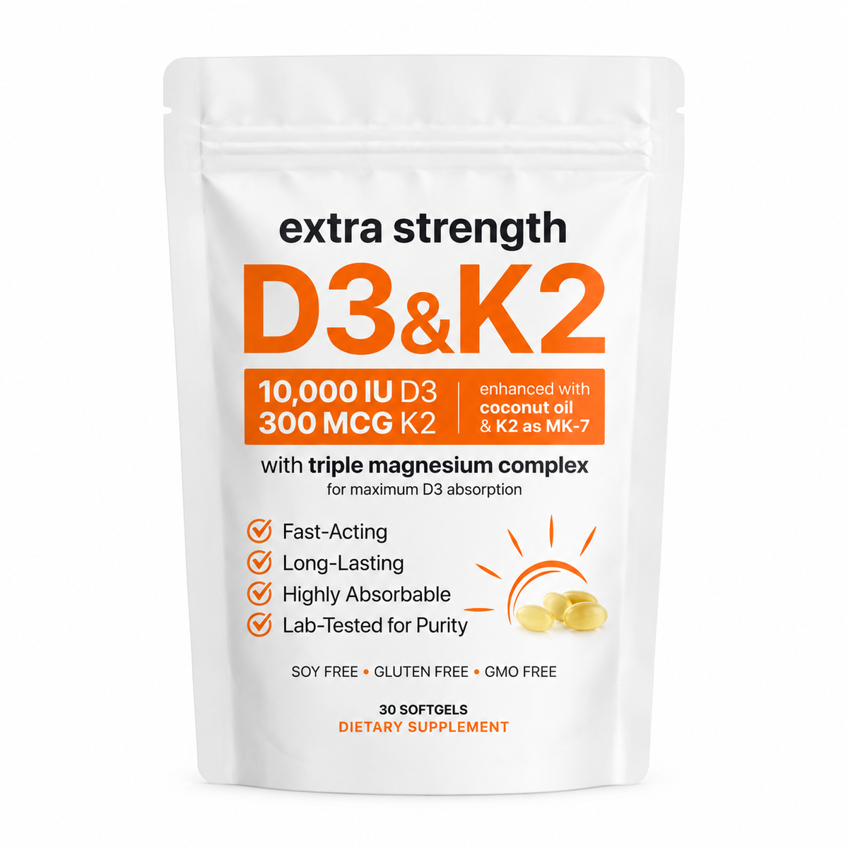Vitamin D3 & K2