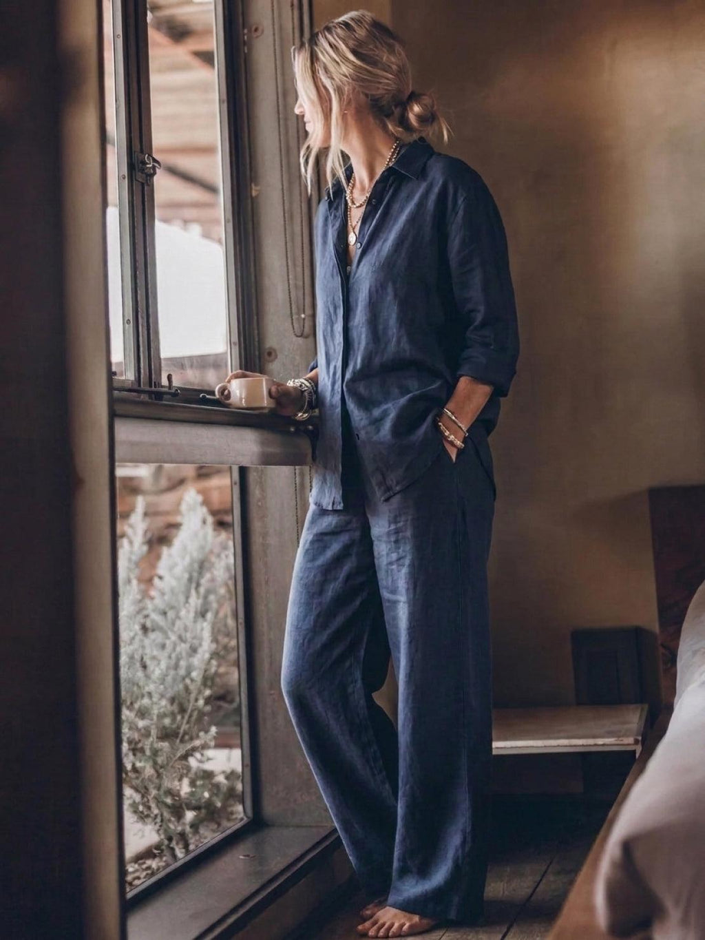 Pure Cotton Relaxed Set