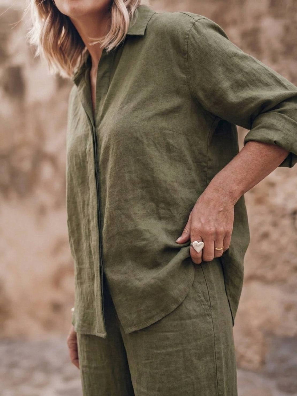 Pure Cotton Relaxed Set