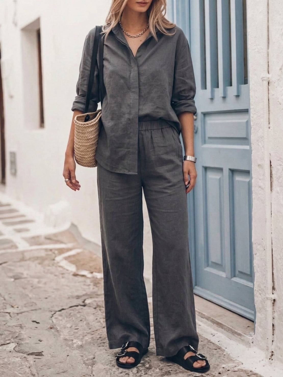 Pure Cotton Relaxed Set