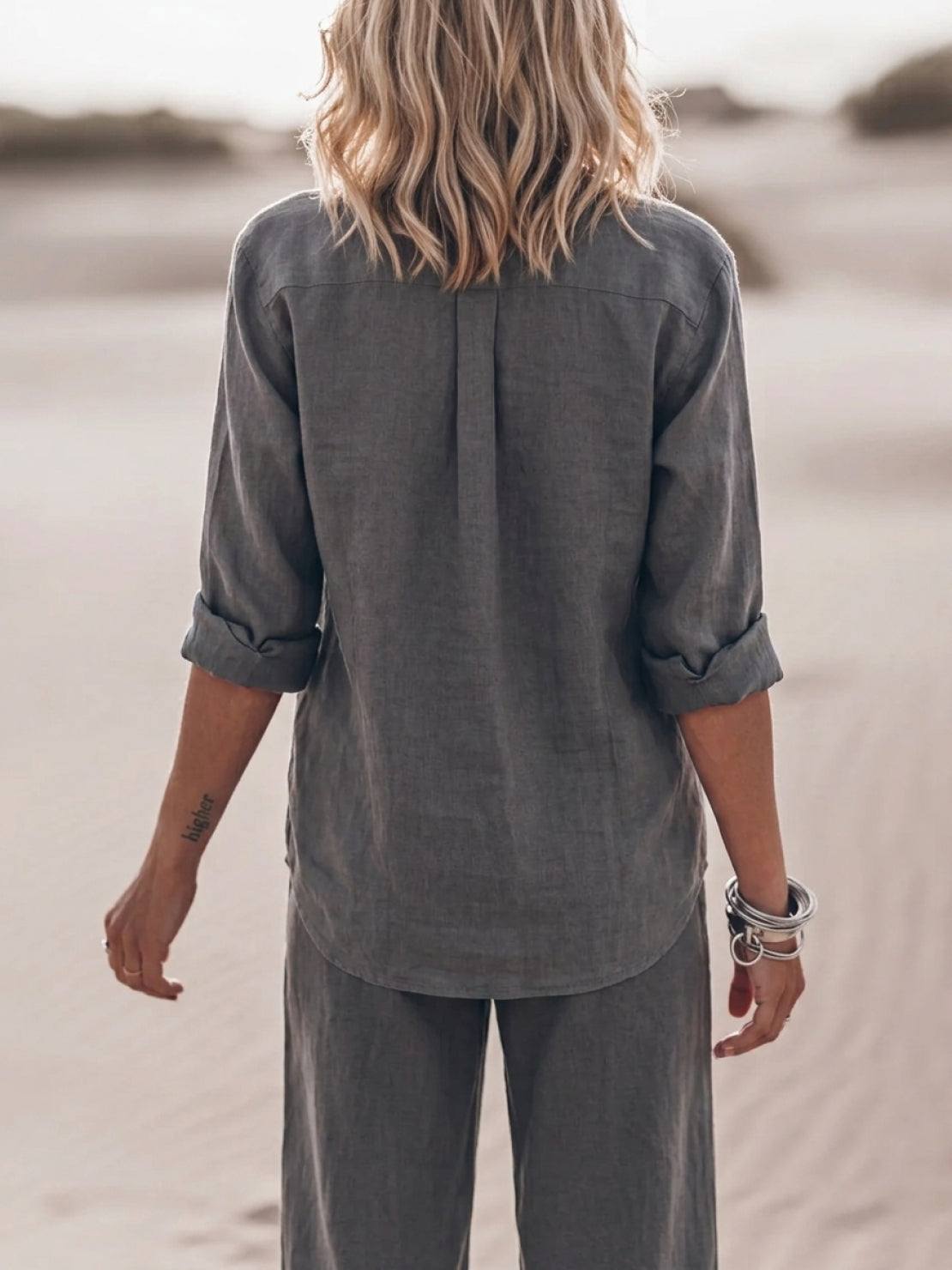 Pure Cotton Relaxed Set