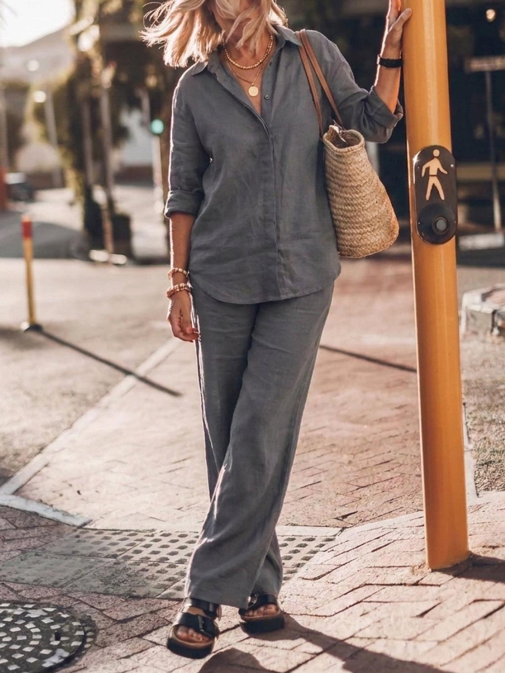 Pure Cotton Relaxed Set
