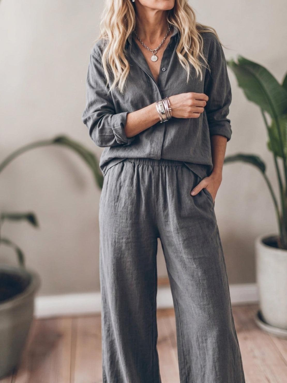 Pure Cotton Relaxed Set