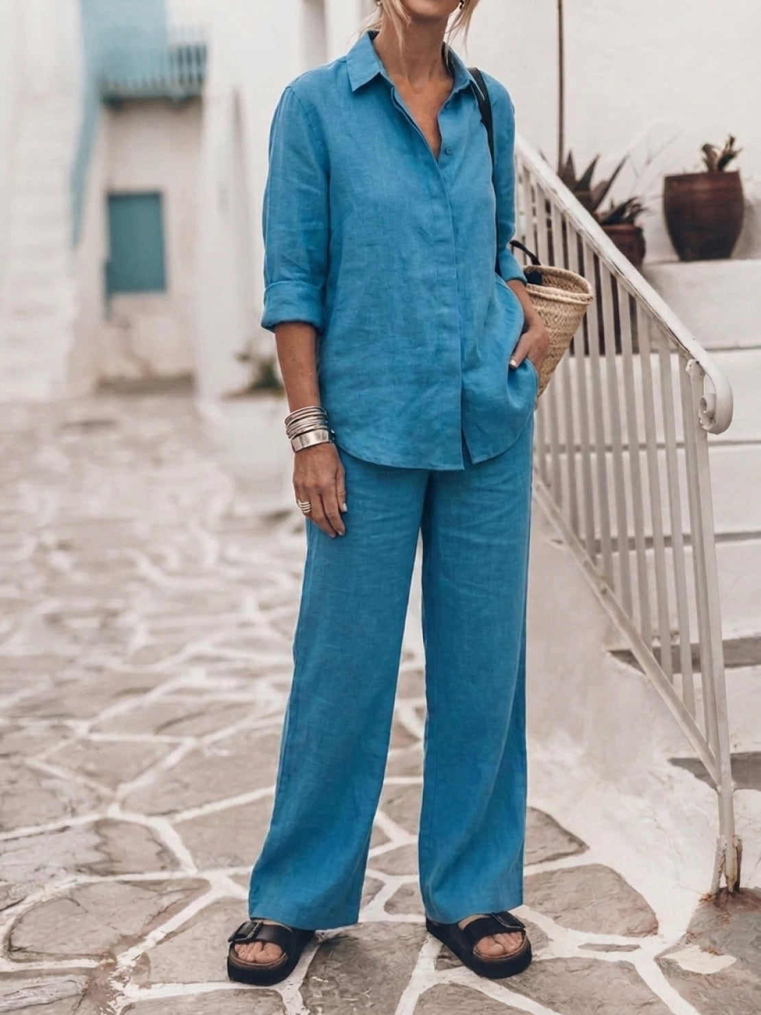 Pure Cotton Relaxed Set