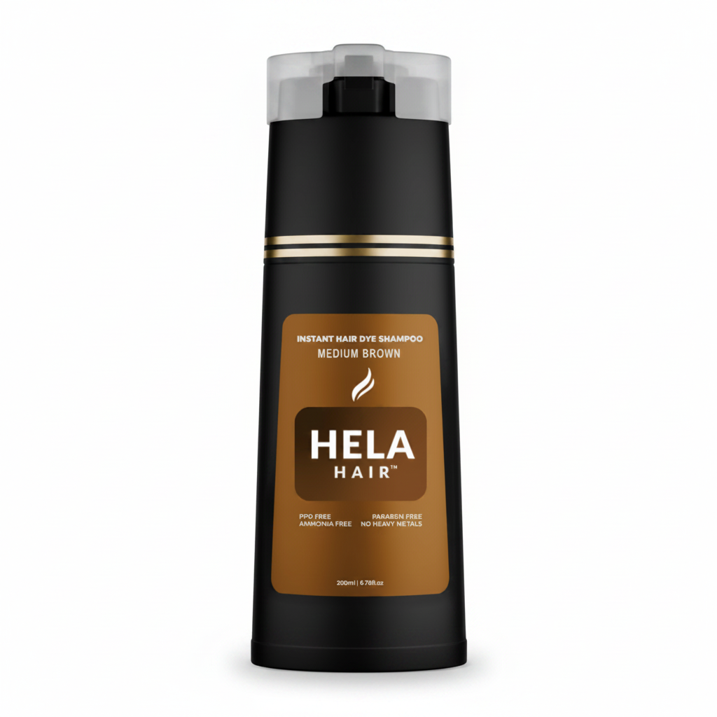 PPD-Free Instant Hair Dye Shampoo
