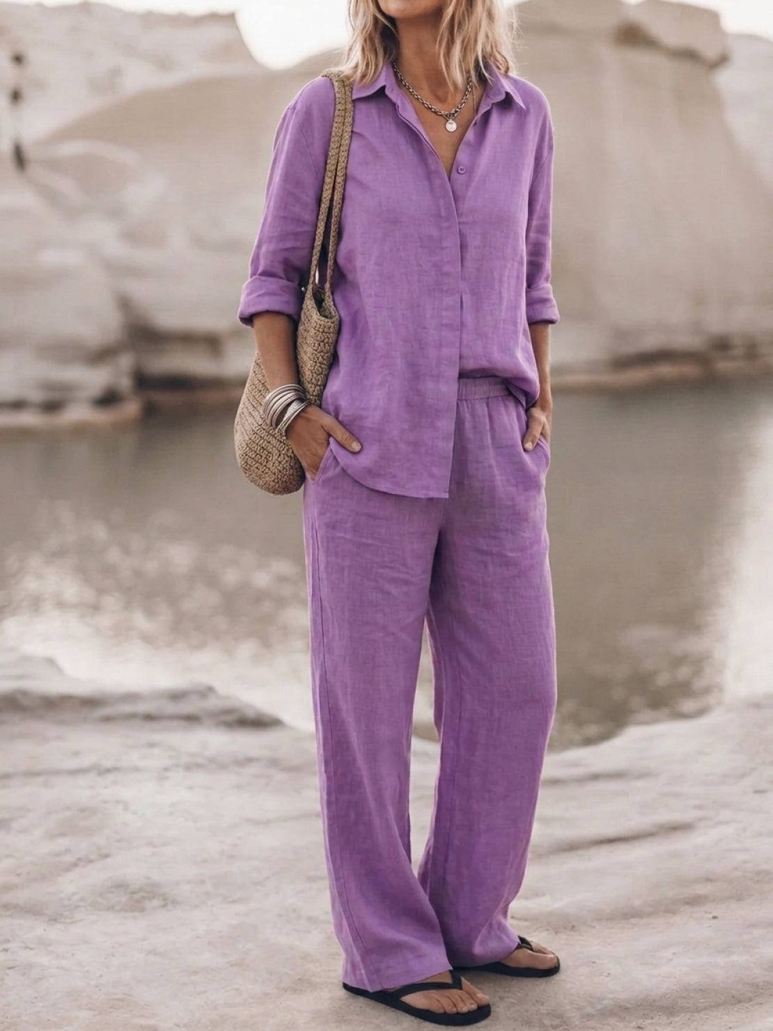 Pure Cotton Relaxed Set