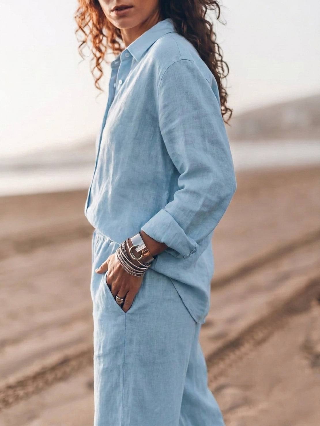 Pure Cotton Relaxed Set