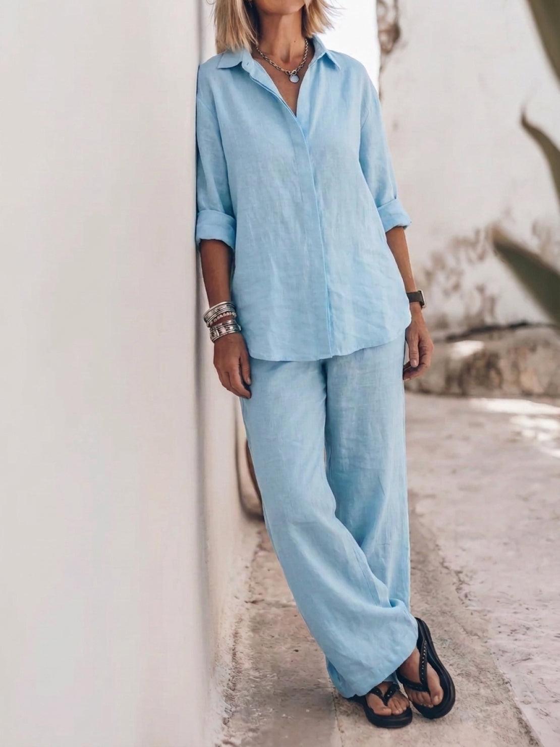 Pure Cotton Relaxed Set