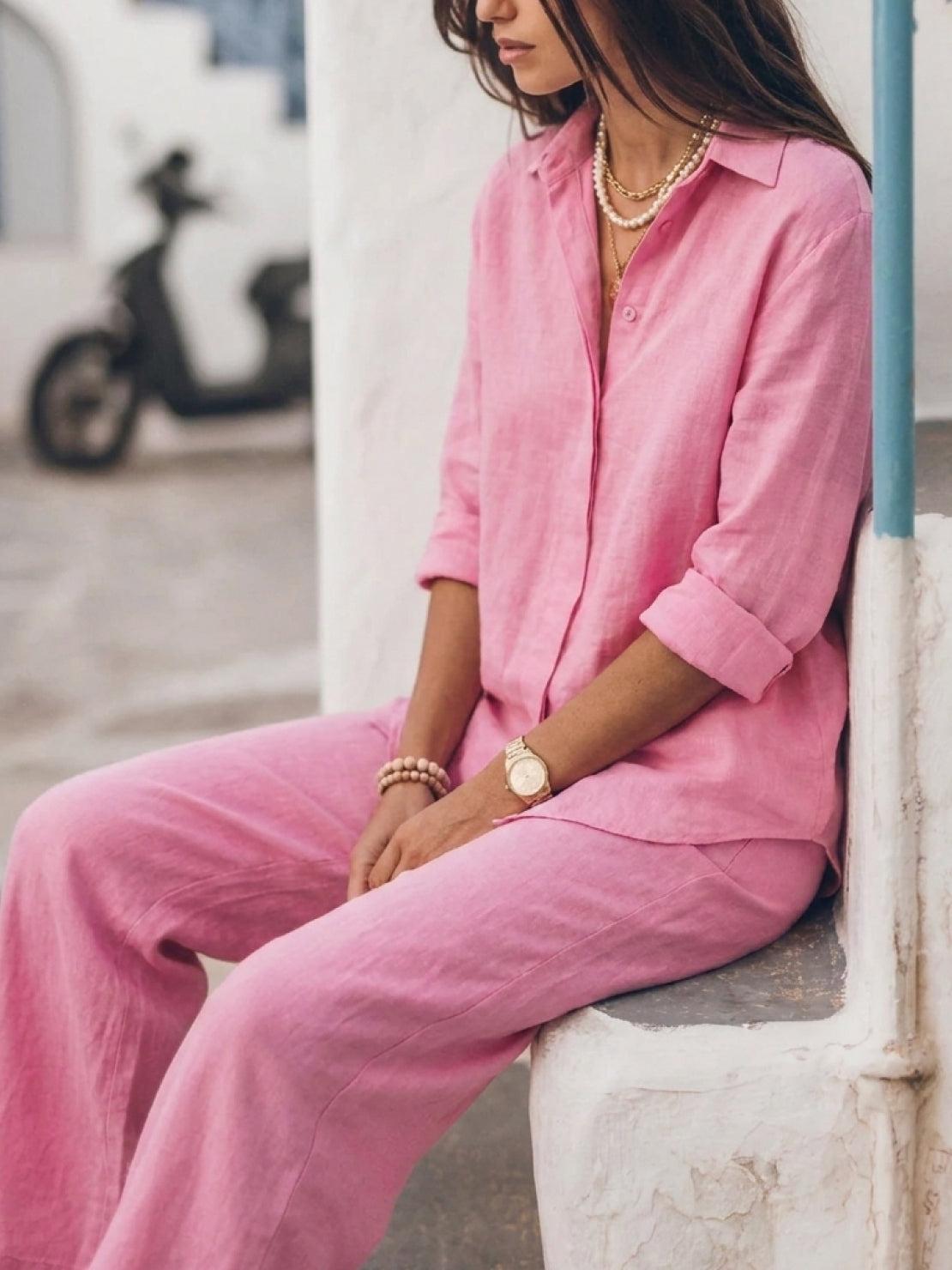 Pure Cotton Relaxed Set