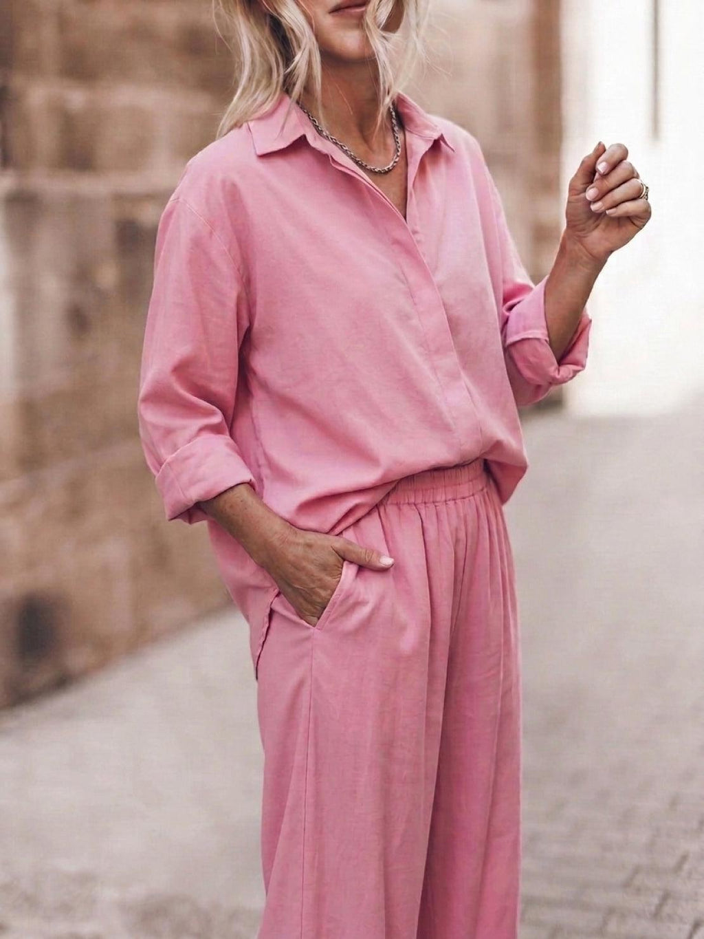 Pure Cotton Relaxed Set