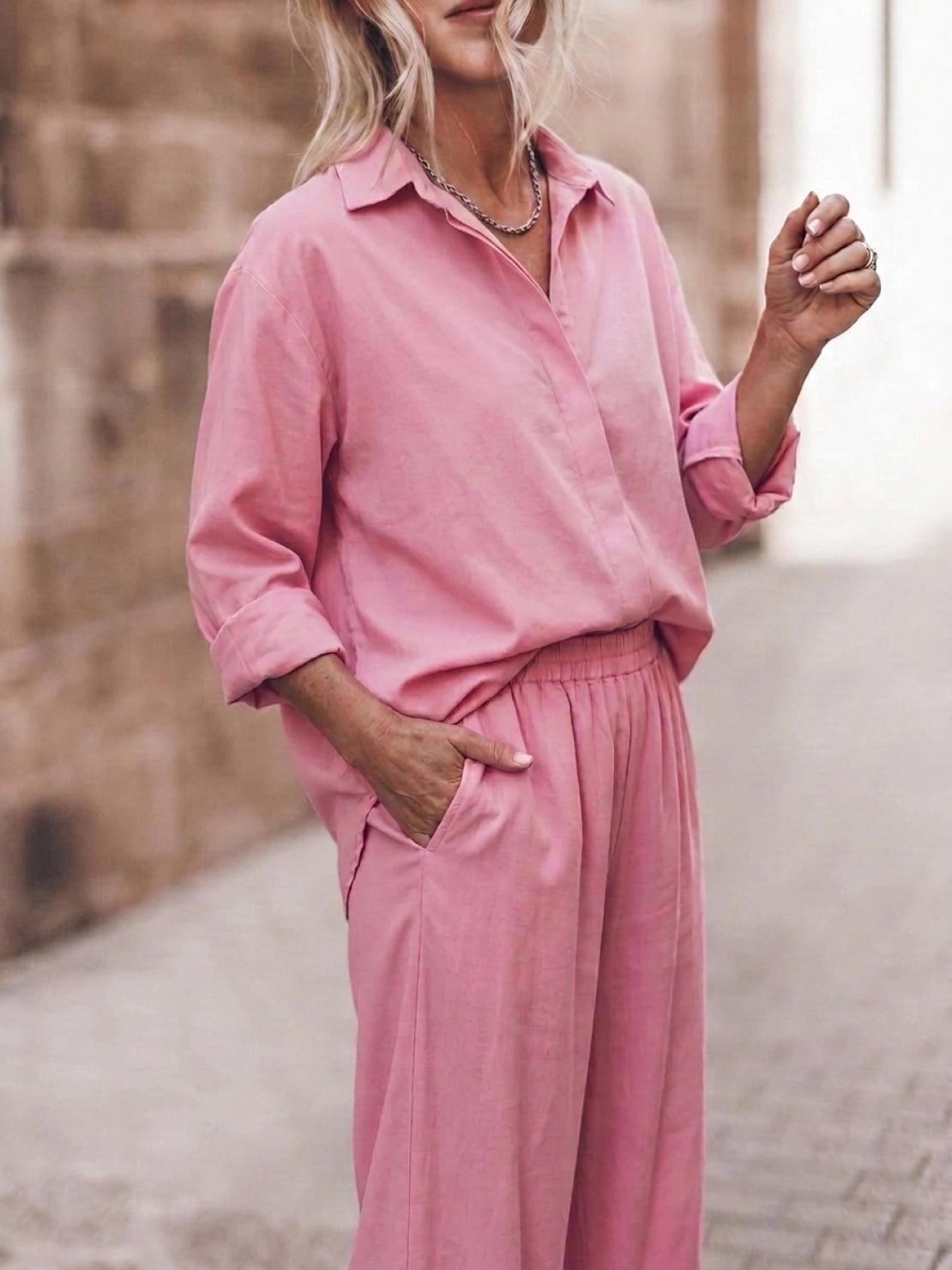 Pure Cotton Relaxed Set