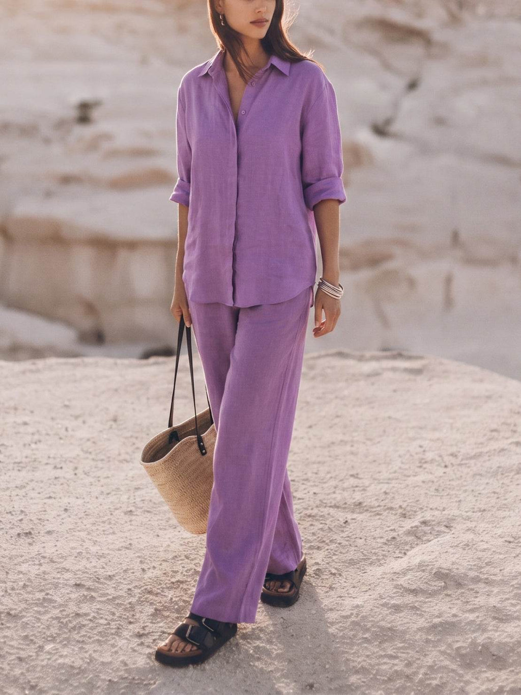Pure Cotton Relaxed Set