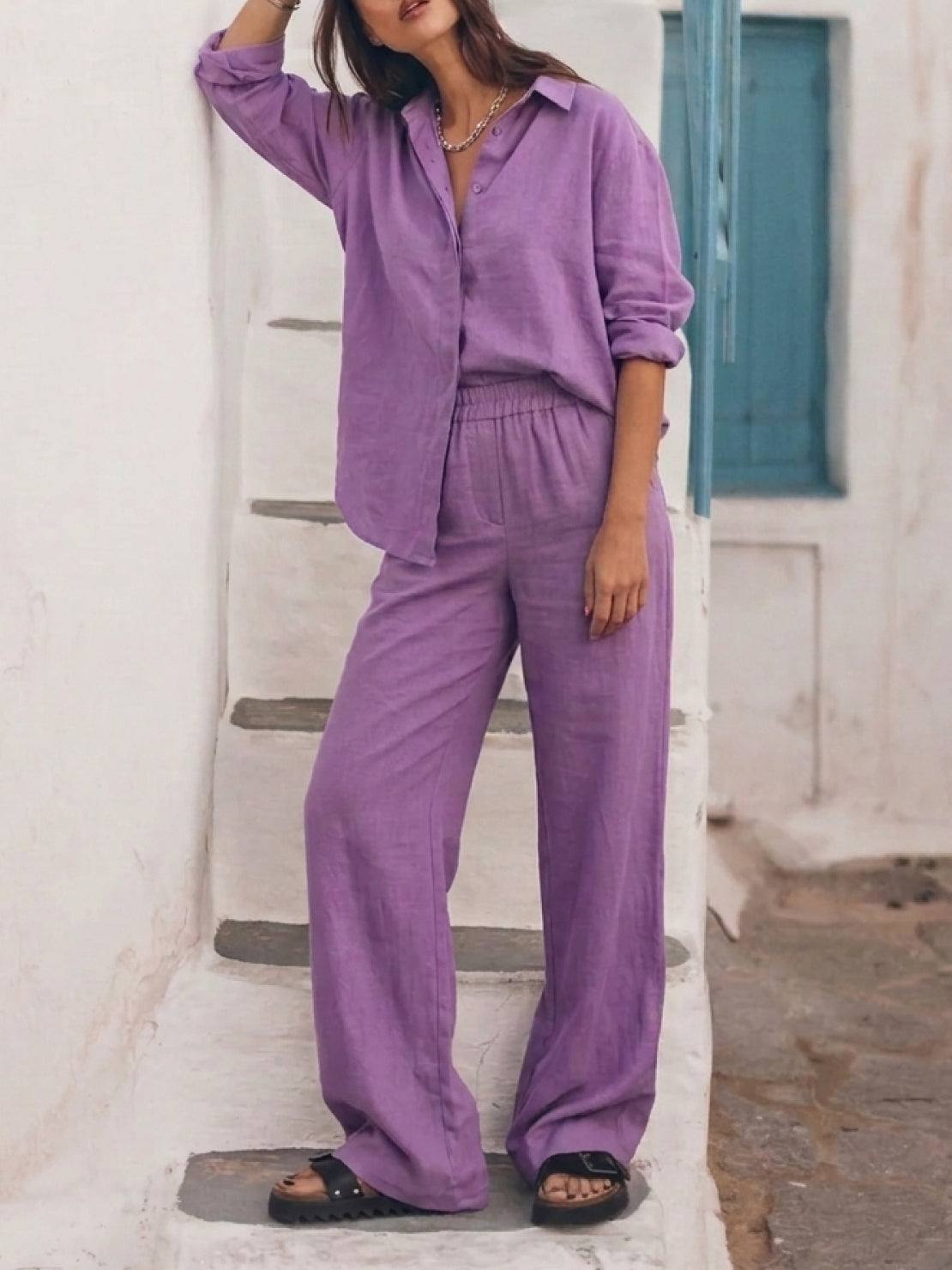 Pure Cotton Relaxed Set