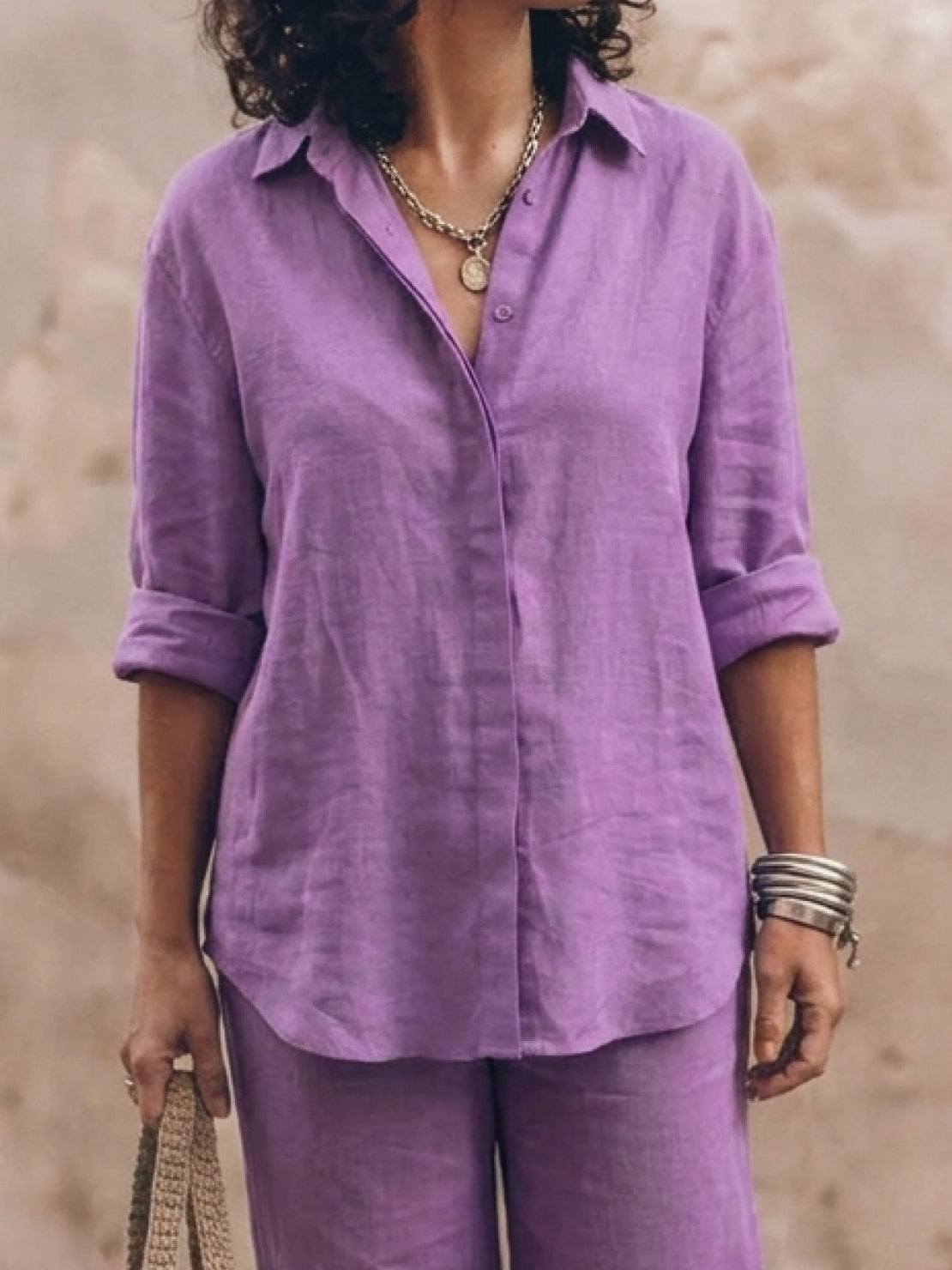 Pure Cotton Relaxed Set