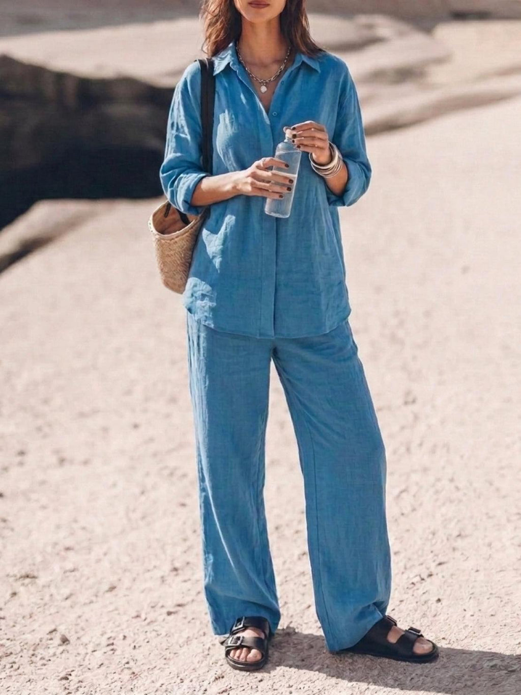 Pure Cotton Relaxed Set